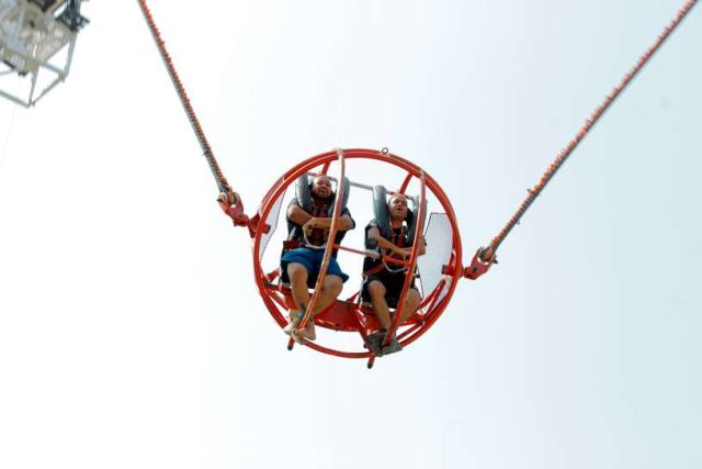 Reverse Bungee Jumping in Rishikesh